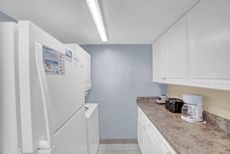 Kitchen and laundry