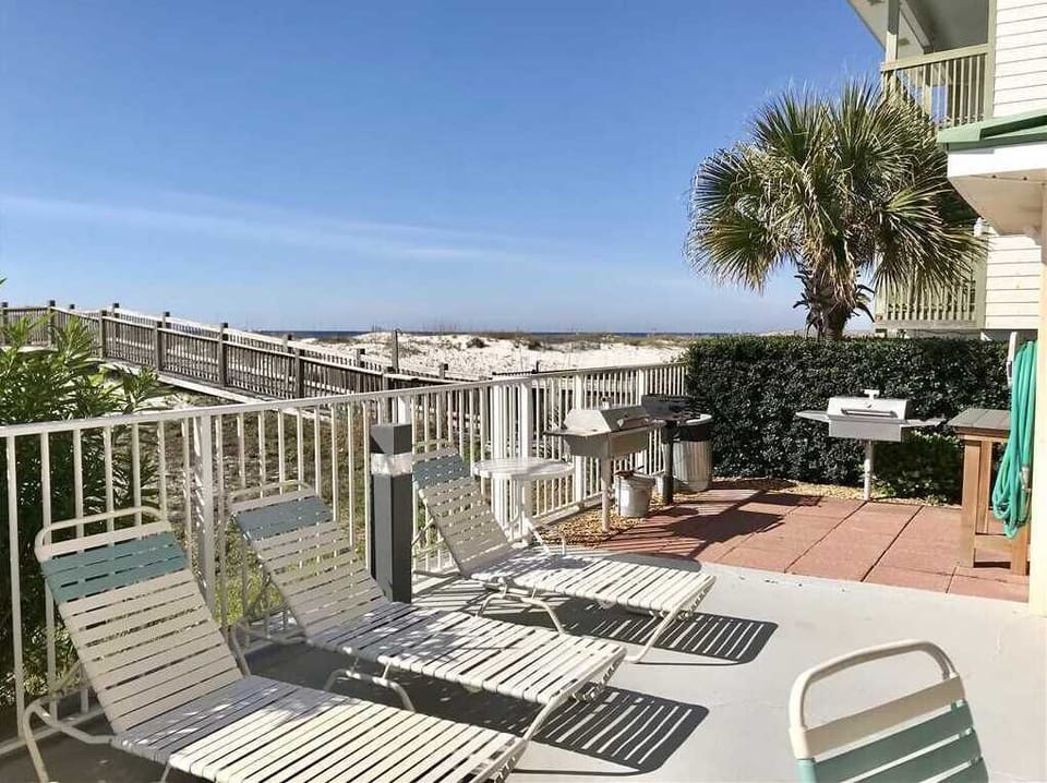 Community pool area