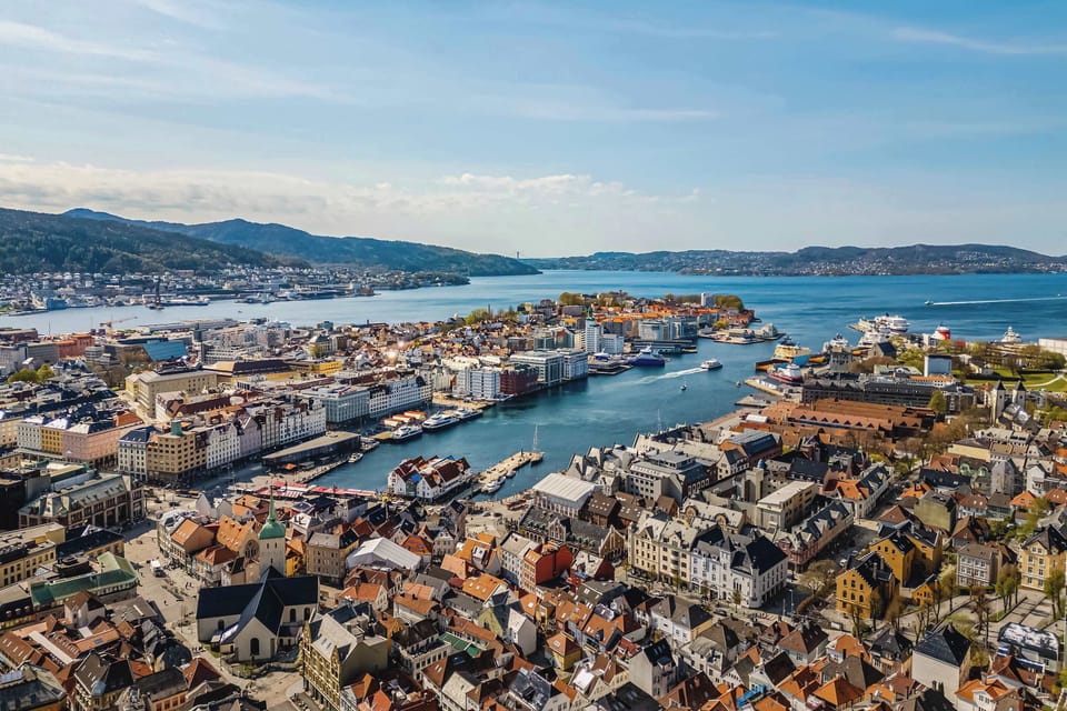 Bergen in all its glory! Enjoy the unique combination of nature and city life.