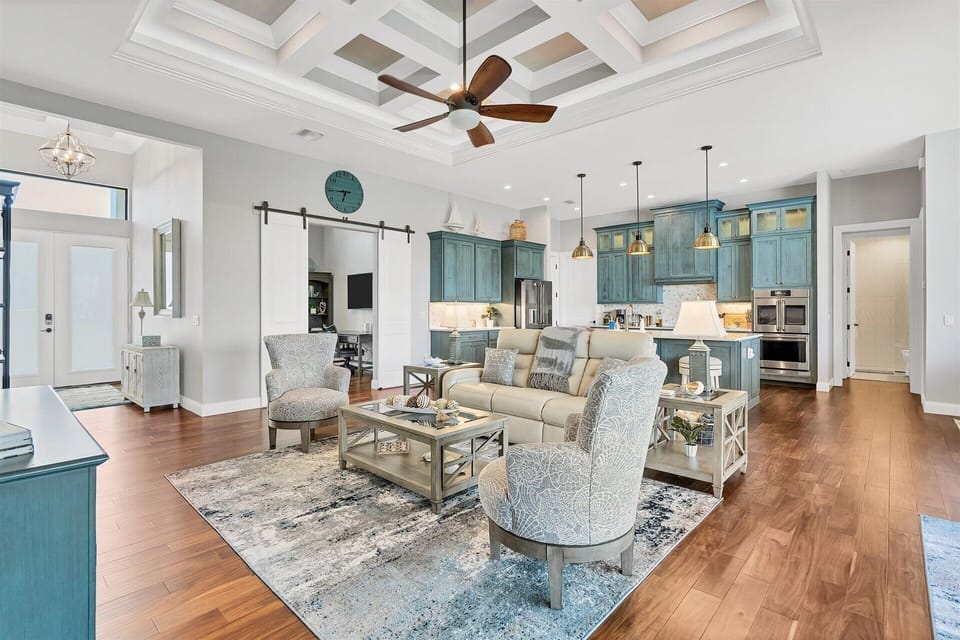 Open floor concept