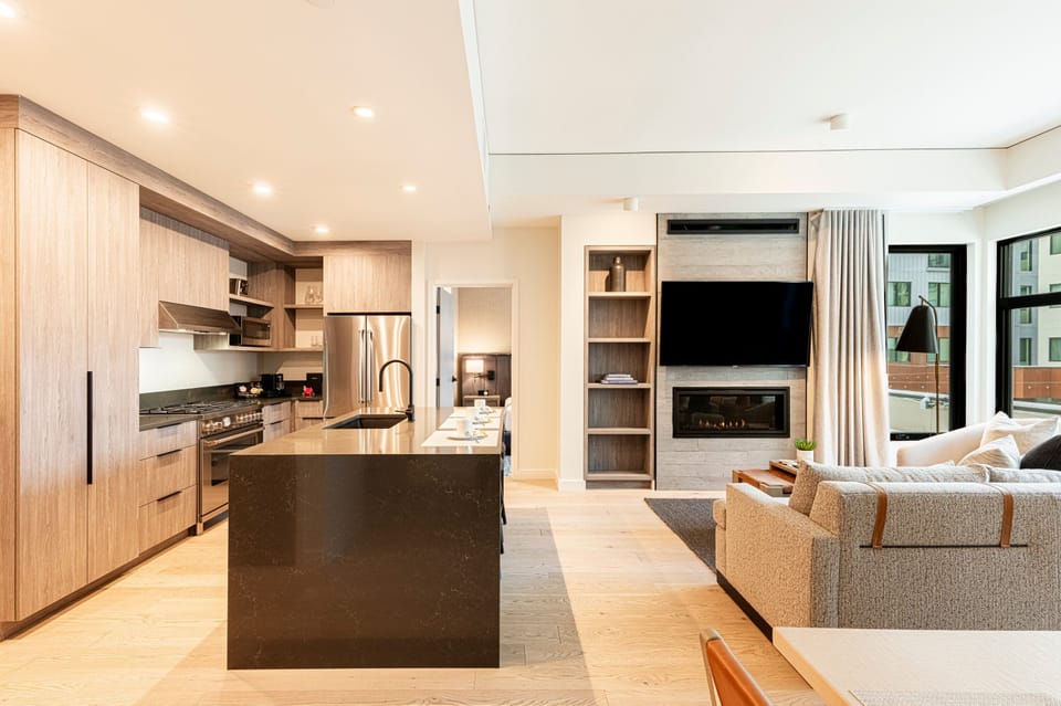 Gourmet kitchen