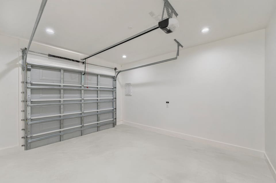 Plenty of parking for 8 cars plus one garage spot for the included golf cart!