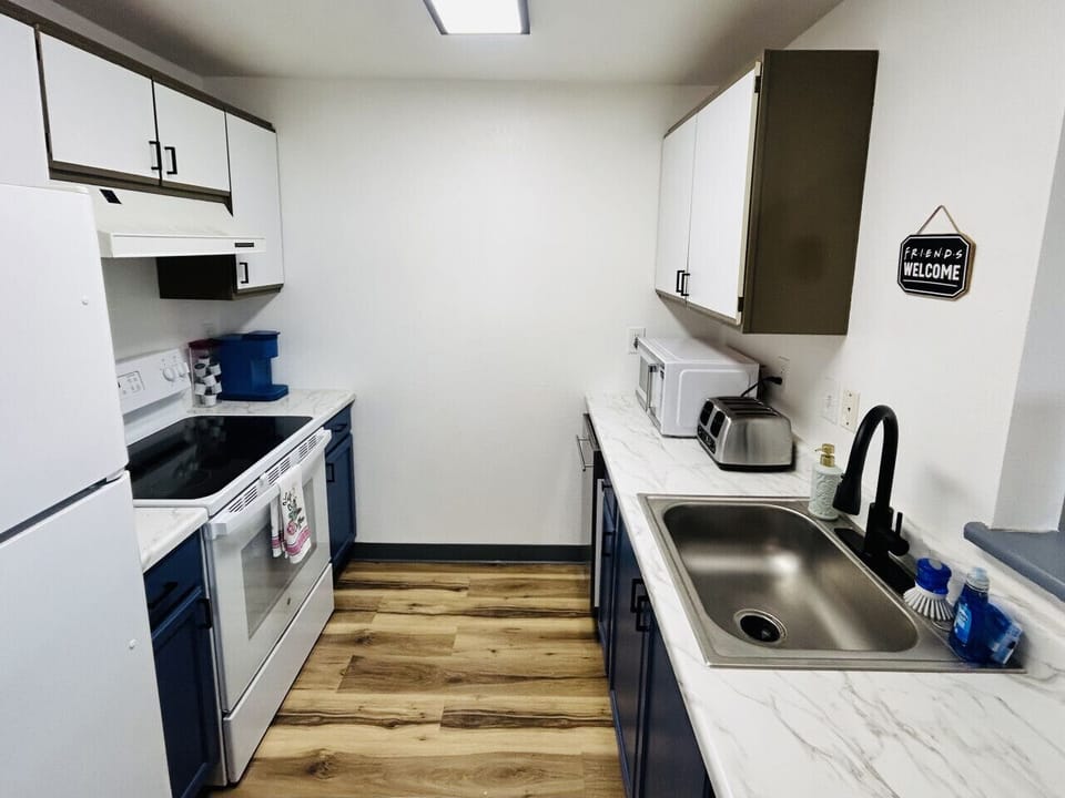 New kitchen and countertop and appliances