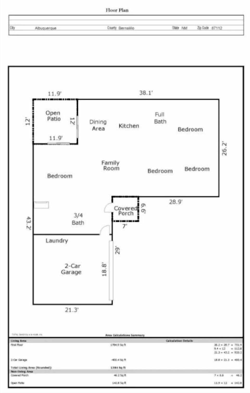 Floor plan