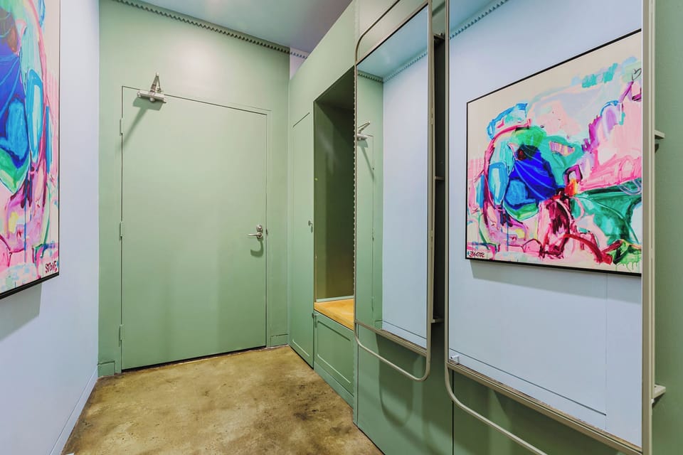 WELCOME: Entryway into Brightside Basement. Your secret hideaway beneath the city’s surface.