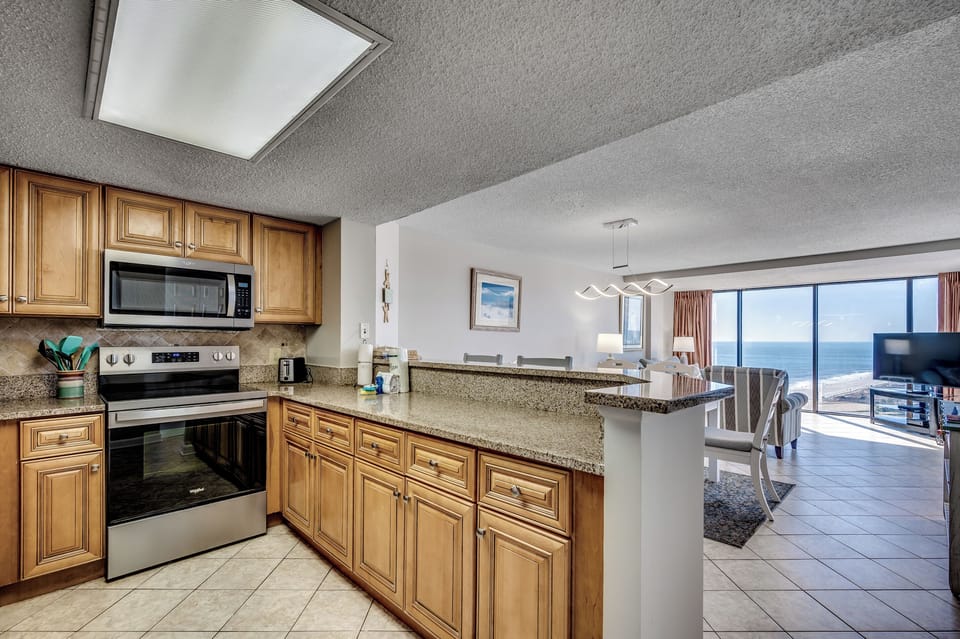 Kitchen has everything you need