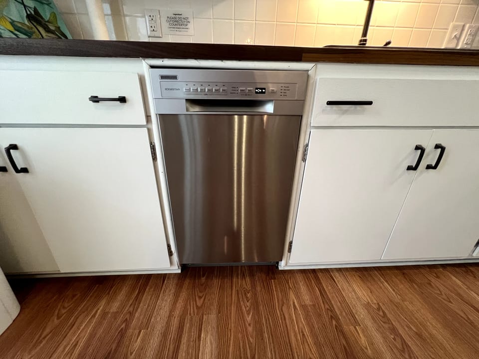 Utility sized dishwasher