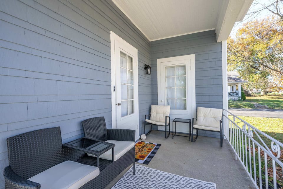 Patio with outdoor seating