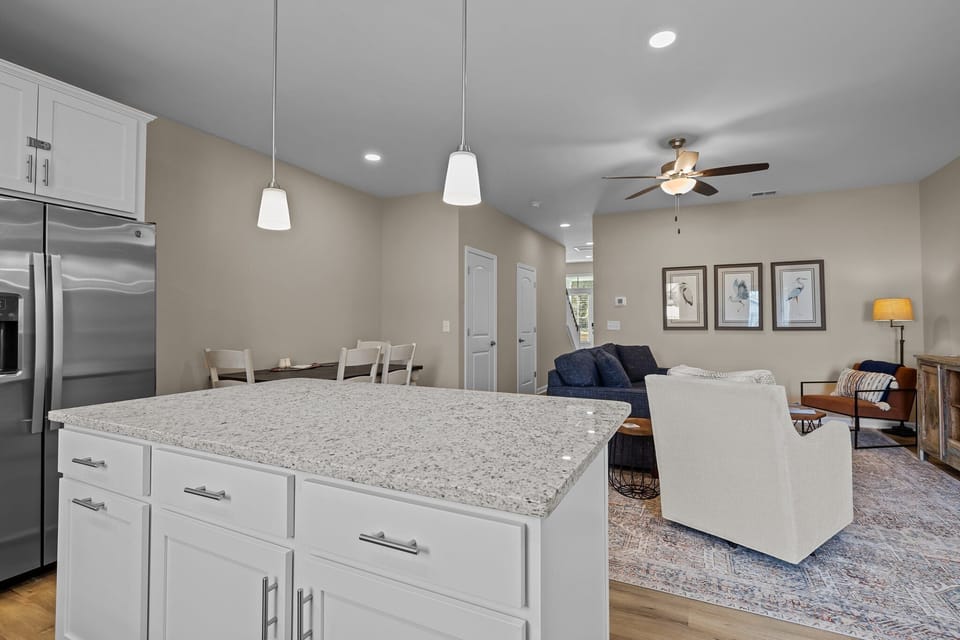 Kitchen and Living