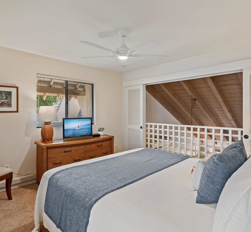 Relax and enjoy a movie after a great day on Maui