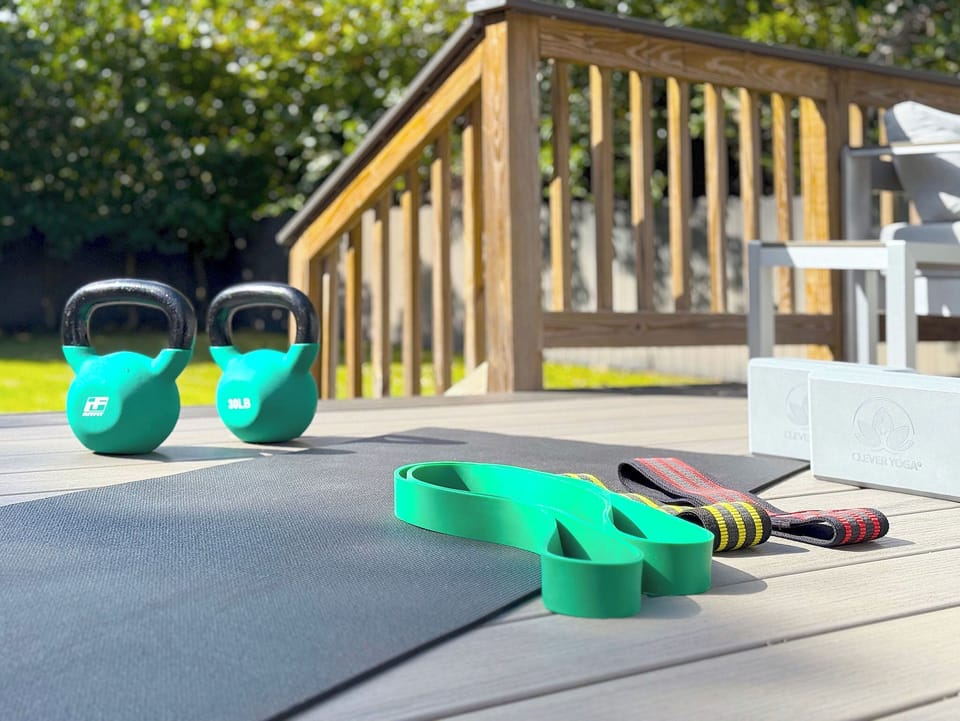 Fitness essentials provided to make the most of your time.  