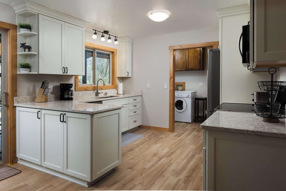 Indulge your inner chef in the fully-equipped, remodeled kitchen