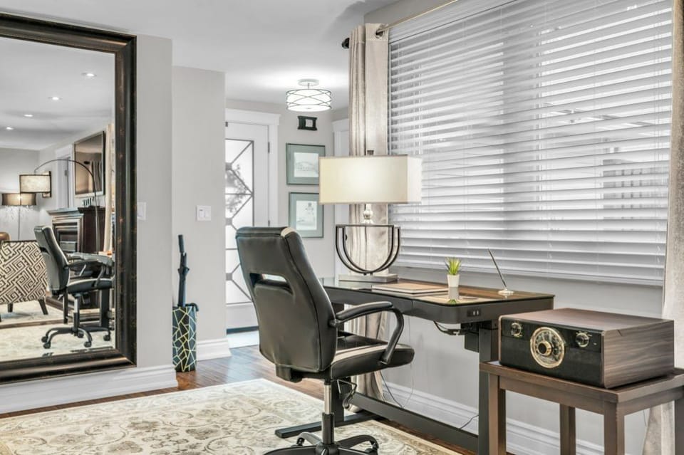 Working Station on Upper Level