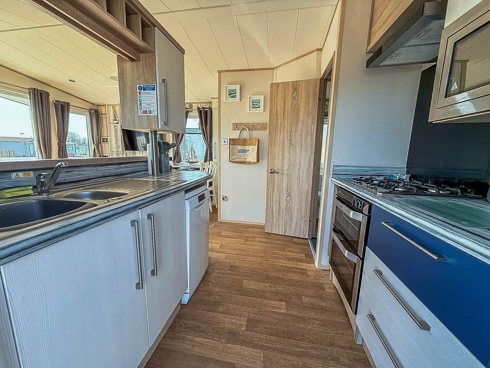 A staycation at Hopton Holiday Village Norfolk means relaxing in a static caravan holiday, complete with a comfortable kitchen area and easy access to the Norfolk coast.