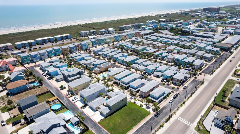 Village Walk is just a few minutes away from the beach by car of golf cart.