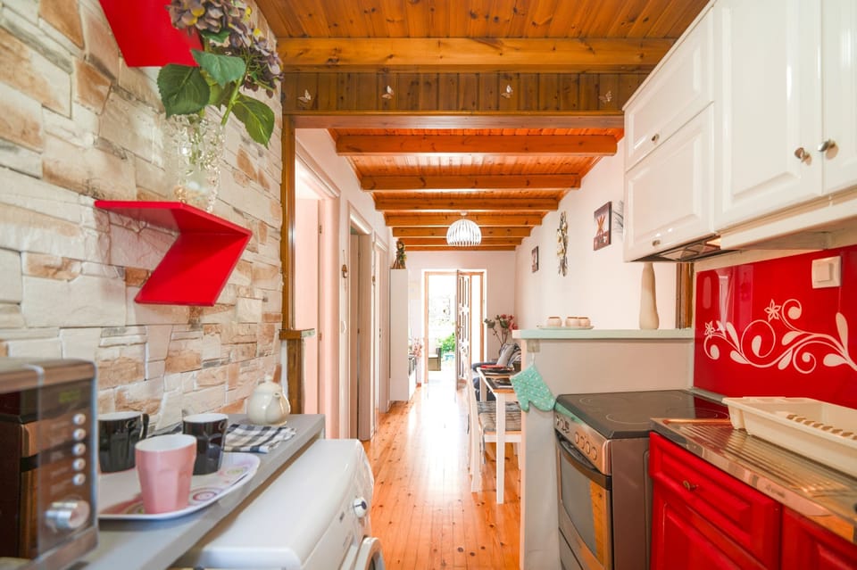 Colourful living area