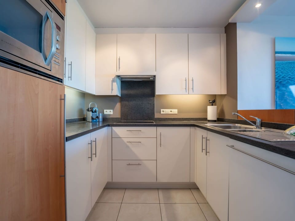 Cabinetry, Countertop, Kitchen Sink, Blue, Sink, Kitchen Appliance, Home Appliance, Wood, Kitchen Stove, Kitchen