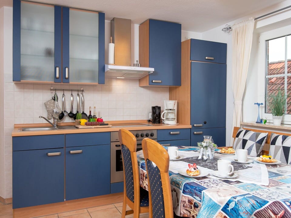 Kitchen, Furniture, Interior Design, Wood, Cabinetry, Major Appliance, Kitchen Appliance, Flooring, Countertop, Room