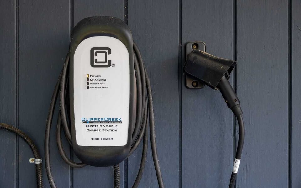 EV car charger for guest use.