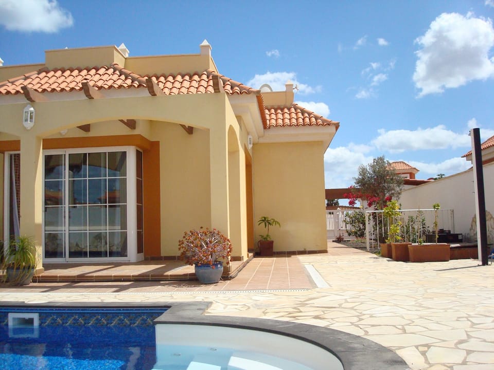 Side of the villa
