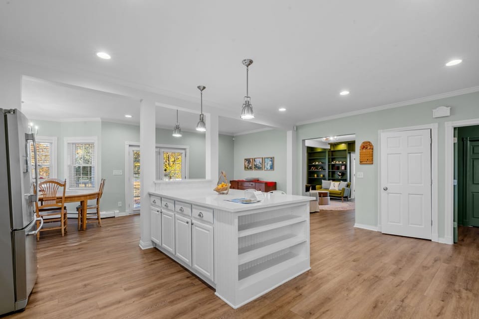Large kitchen island