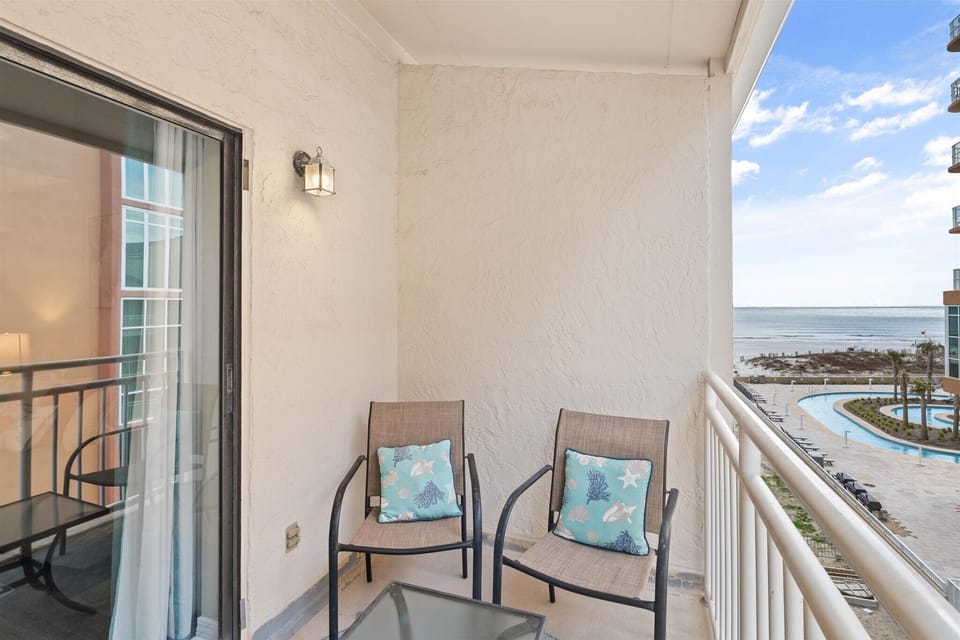 Private balcony