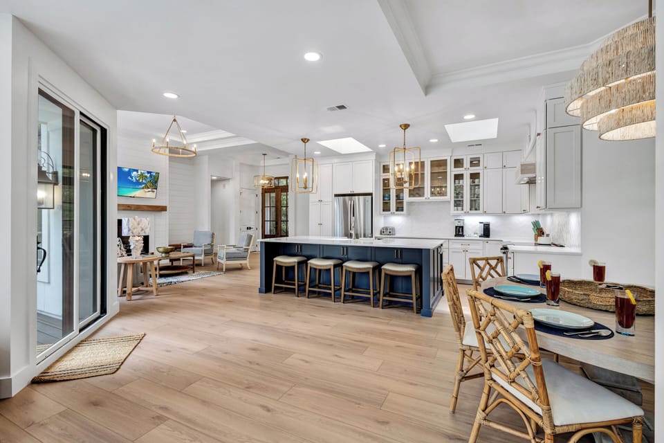Immerse yourself in the spacious open concept main area