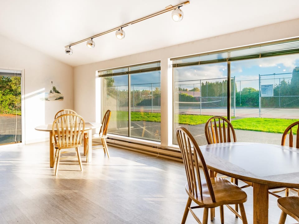 additional sitting area available for events
