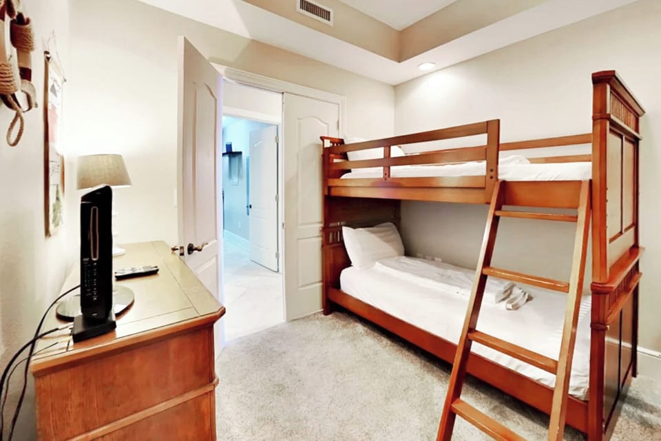 Guest Bedroom 4- Bella Riva Resort Unit 205, Okaloosa Island Fort Walton Beach Florida Vacation Condo Rentals by Sunset Resort Rentals