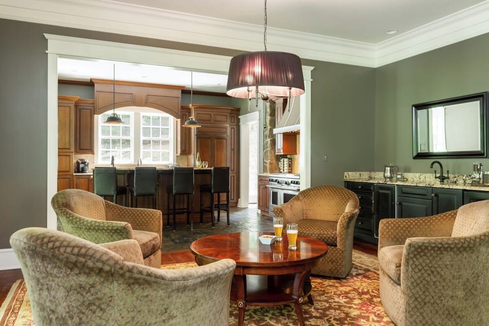 "The location was perfect, the house was clean, well-furnished, & very spacious.