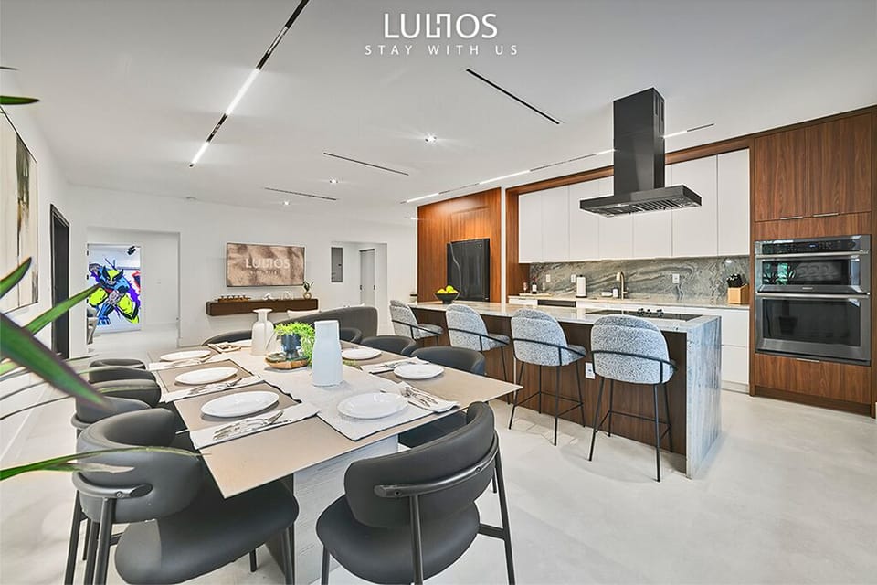 Space to enjoy meals with family or friends,