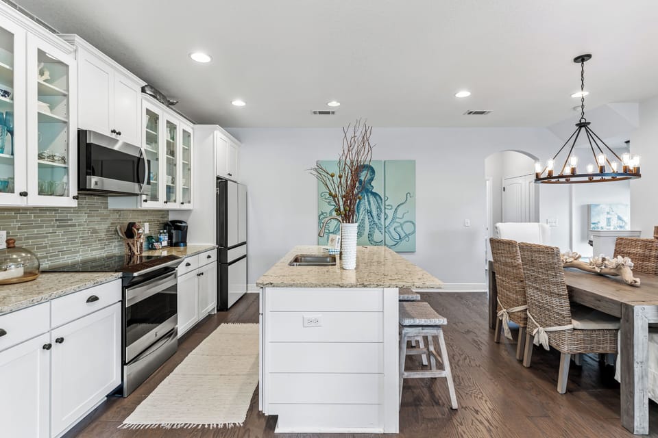 Second Floor Kitchen, Open Concept