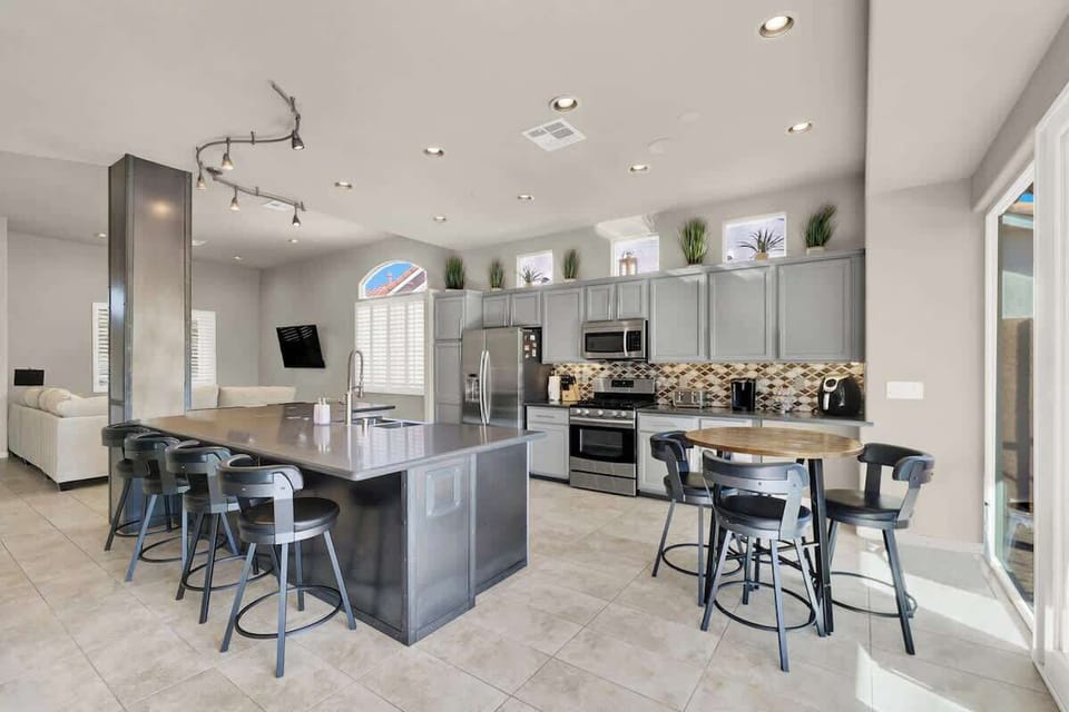 Gather around the spacious dining area, where every meal feels like a special occasion.