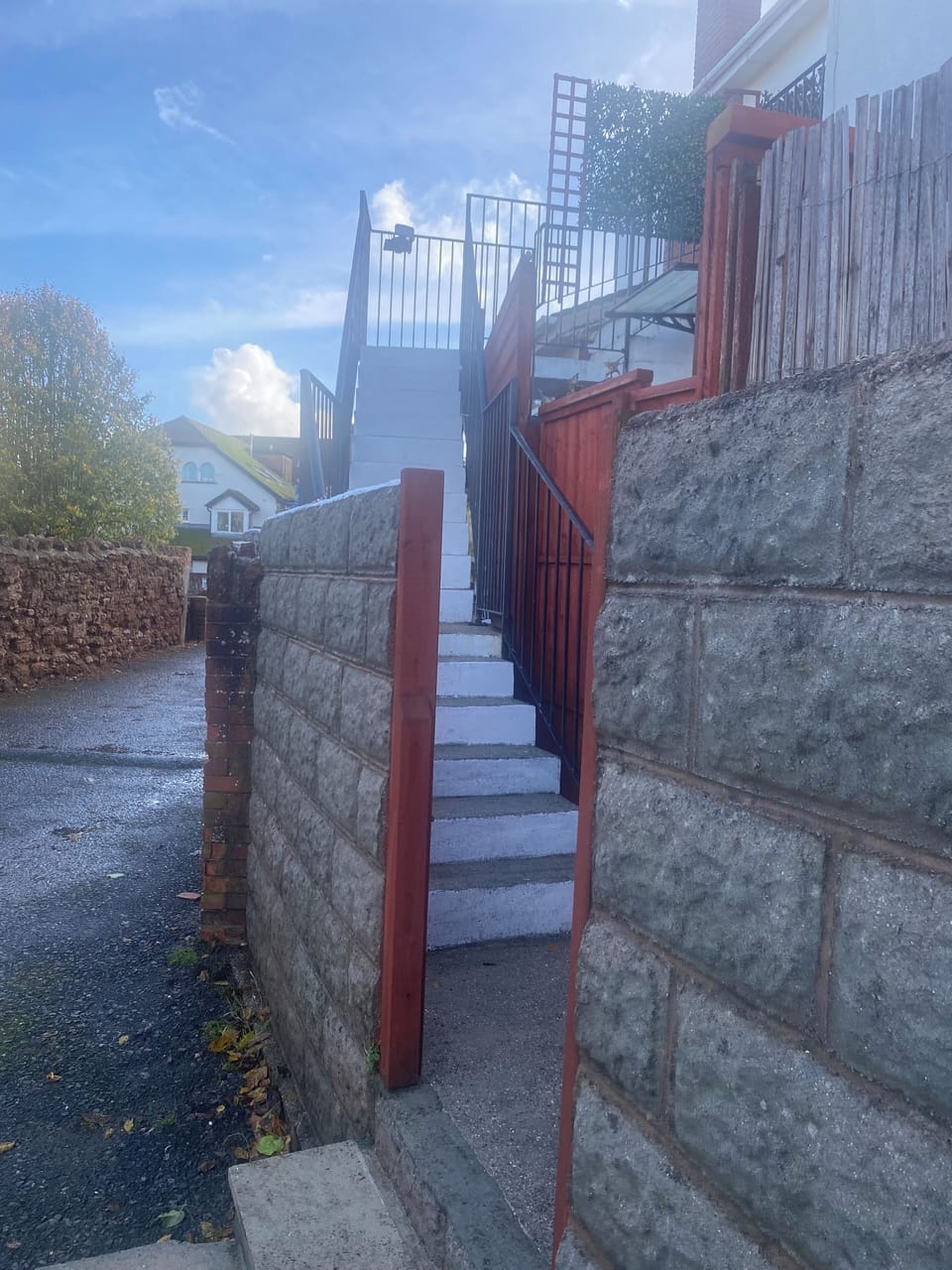 Access via steps