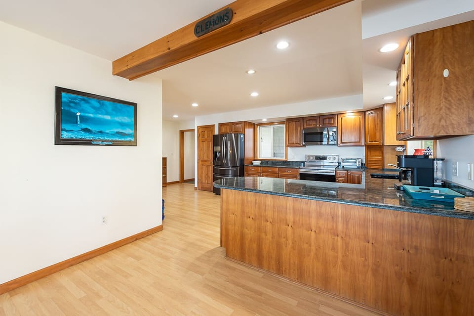 Fully equipped kitchen