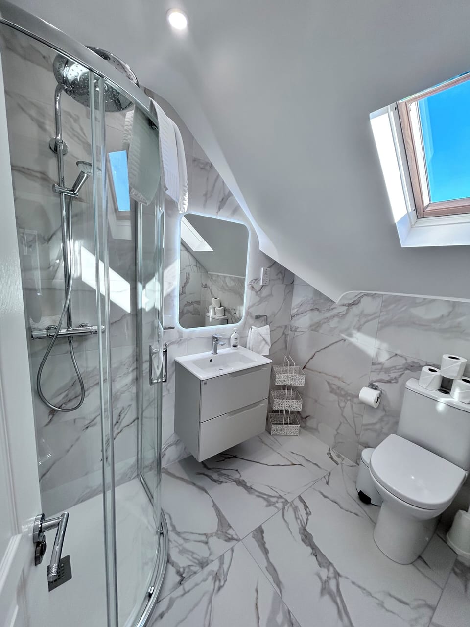 en-suite with shower - bedroom 2