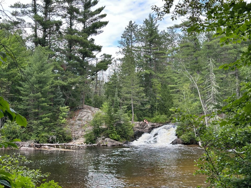 One of the local waterfalls that you can reach using the car our rent our UTV.