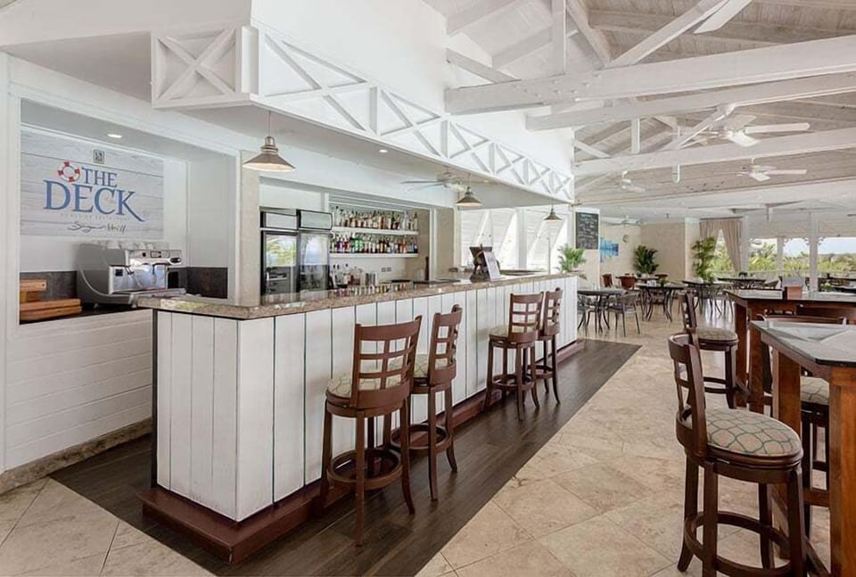 Enjoy meals at The Deck - a great option within the resort