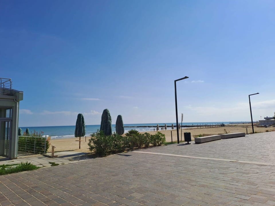 Sky, Plant, Water, Street Light, Cloud, Road Surface, Coastal And Oceanic Landforms, Horizon, Landscape, City