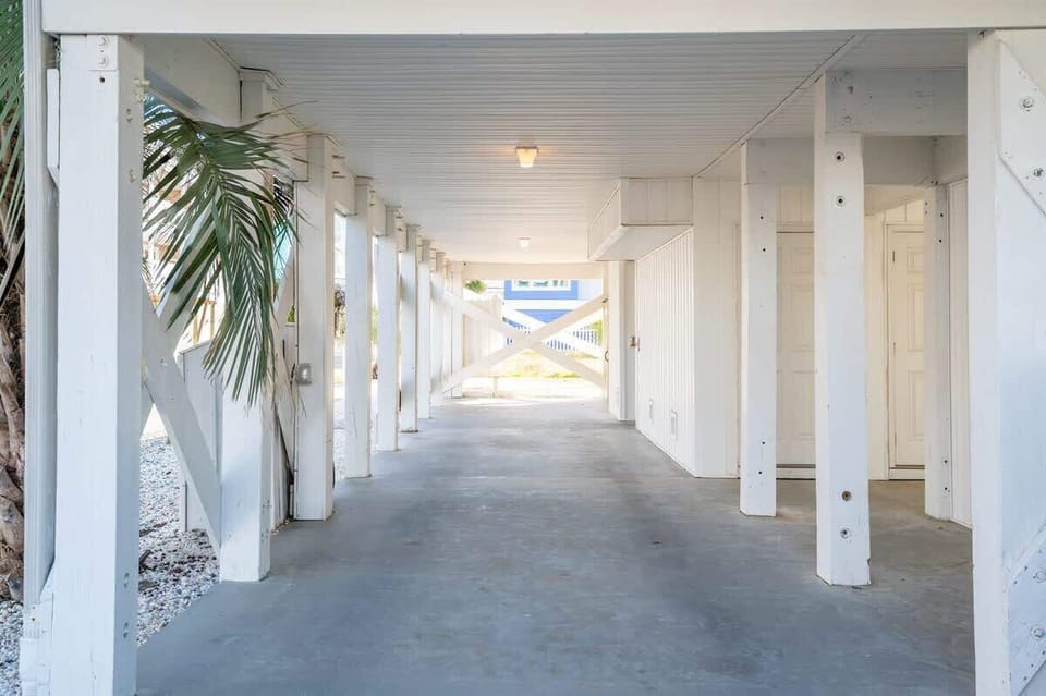 Covered Free Private Parking