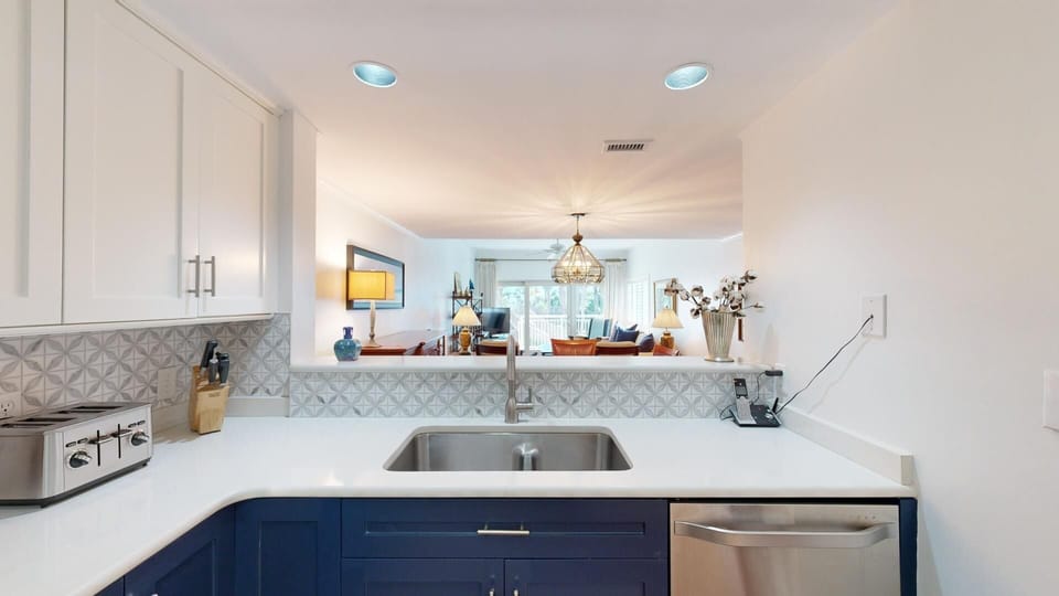 Kitchen with Pass-Through Window