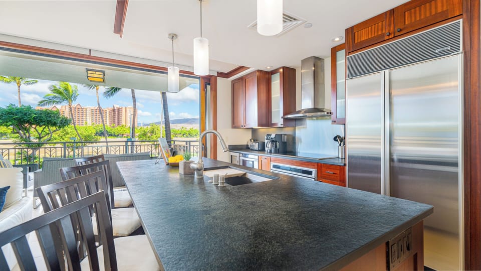 Stunning kitchen island that serves as the heart of your home