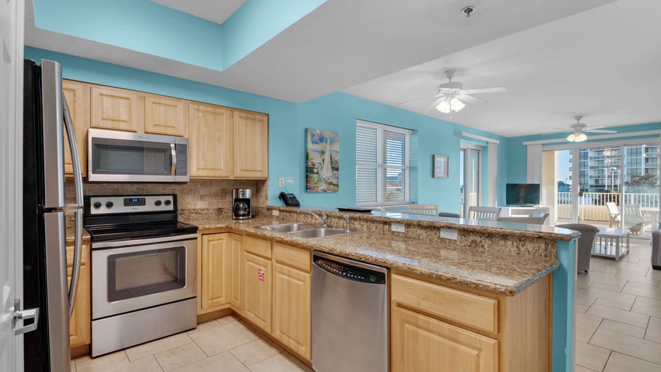 Ariel Dunes I 301 Kitchen Area