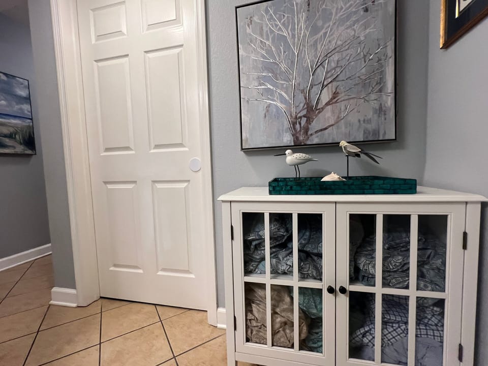 Storage with Extra Blankets
