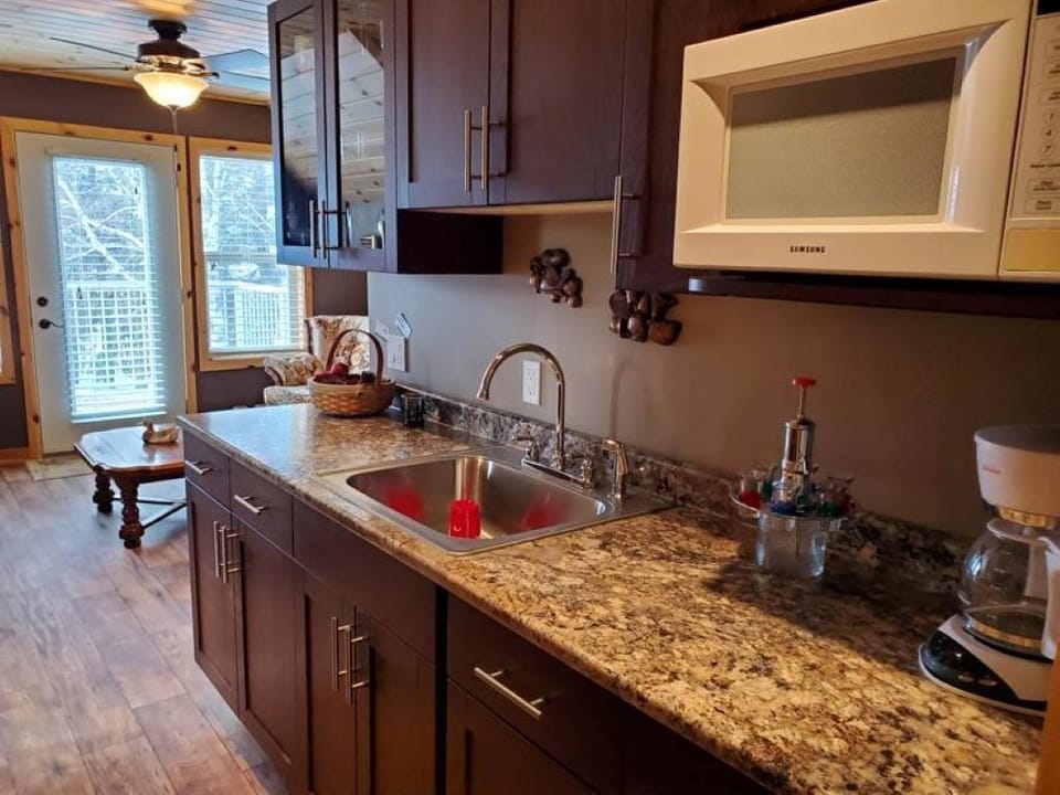 Loft apartment kitchenette