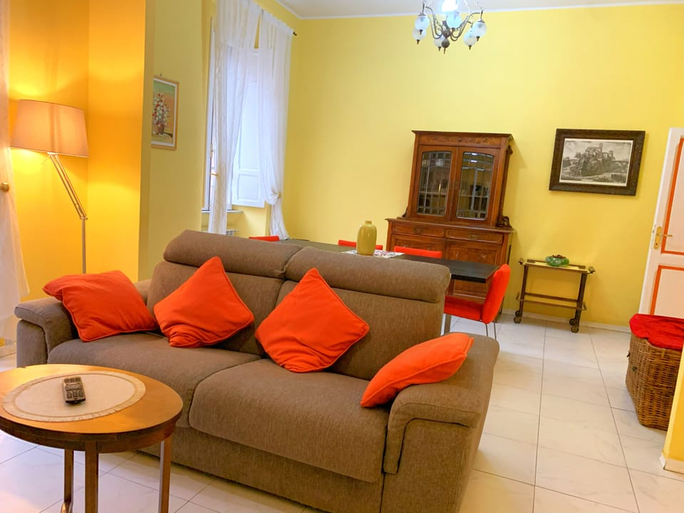 Lounge with sofa bed