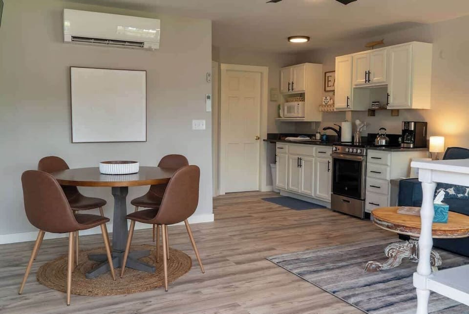 dinning and fully equipped kitchen