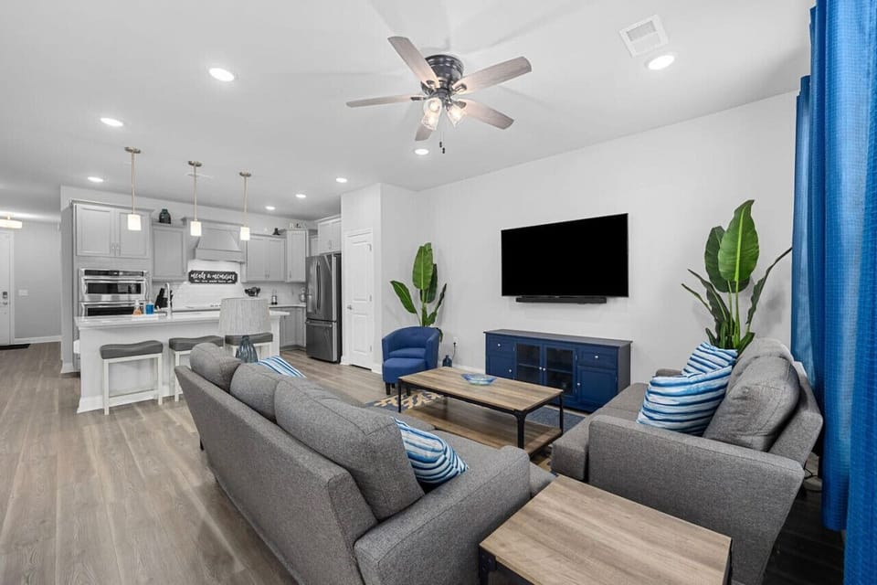 Comfortable Seating with Smart TV