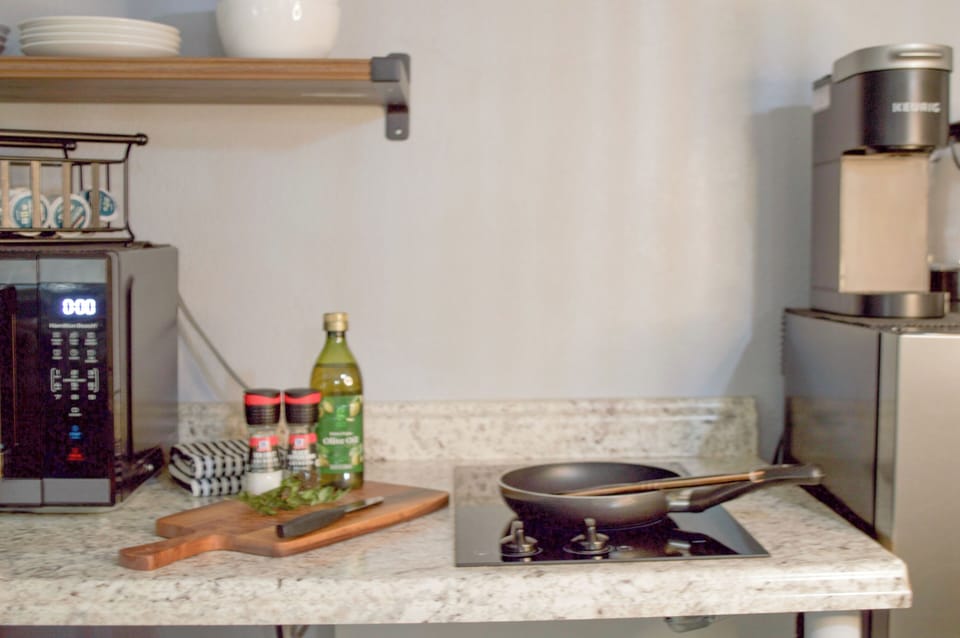 Fully cook on our double burner topper. Easy to whip up all your favorite meals
