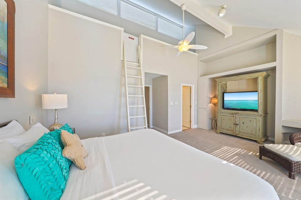 Coastal elegance and cozy spaces create the perfect vacation retreat